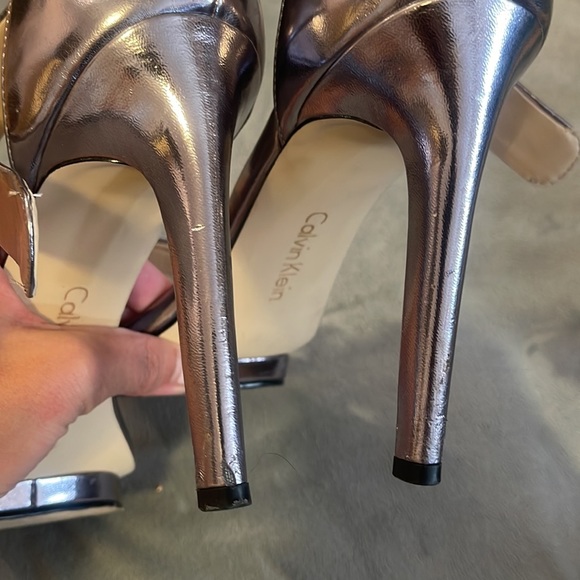 Lot of 4 pairs of High Heel Sandals - Size 10 - Picture 6 of 10